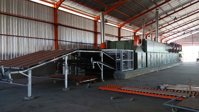 roller drying machine