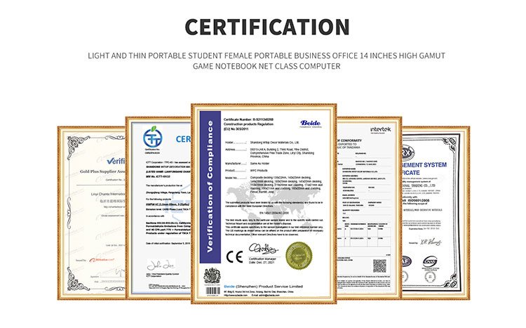 certificates